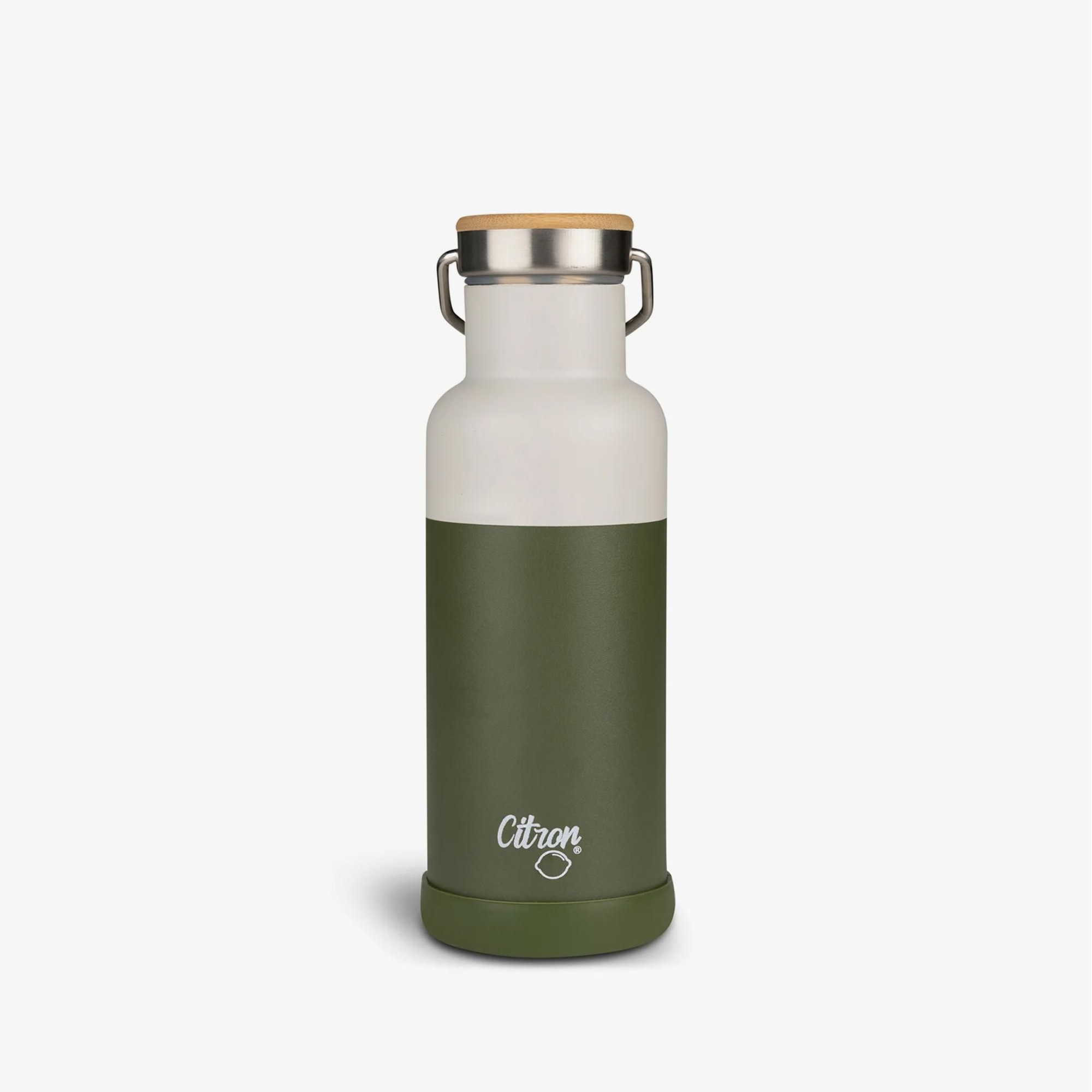 500ml Insulated Water Bottle Green